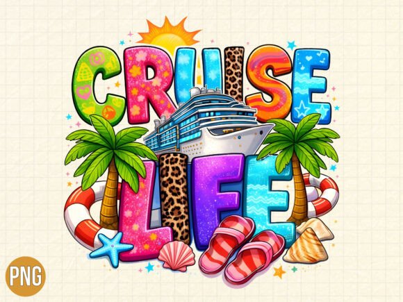 Download Cruise Life Summer Vacation Design PNG - Vacation Collection