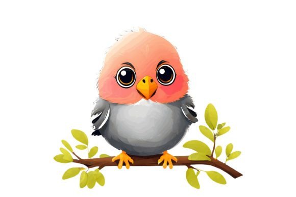 Download Cute Bird Illustration Png - Bird illustration png Collection