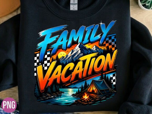 Download Family Vacation Camp Mountain PNG Shirt - Vacation Collection