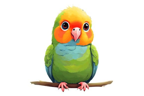 Download Cute Bird Illustration Png - Bird illustration png Collection