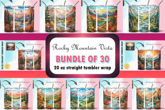 Download Rocky Mountain Scene Background Bundle - Mountain scene Collection