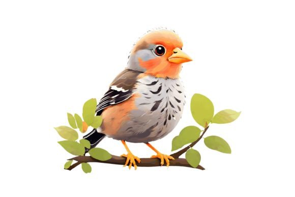 Download Cute Bird Illustration Png - Bird illustration png Collection