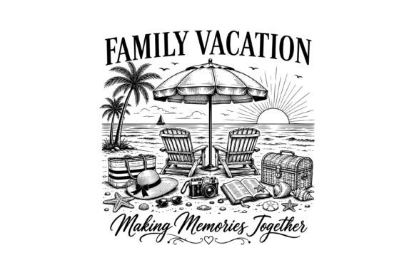 Download Family Vacation Memories SVG - Vacation Collection